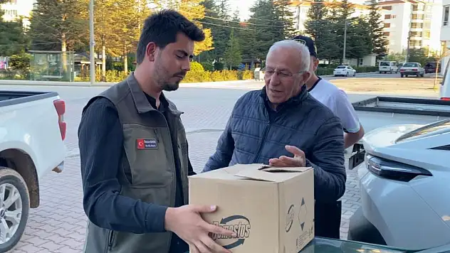 Kulu'da çobanın bitkin halde bulduğu delice doğan kuşu koruma altına alındı