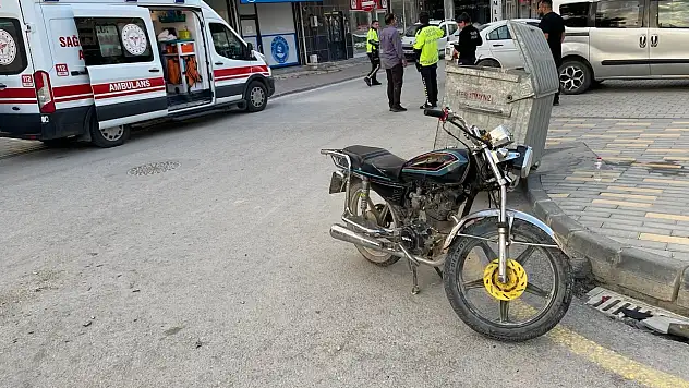 Kulu'da motosiklet kazası: Bir yaralı!