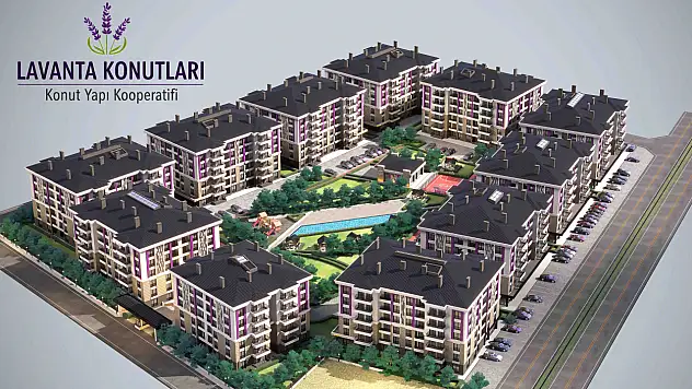 Lavanta Konutları'Nda Kura Heyecanı Yaşandı