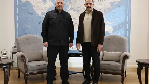 MİT Başkanı Kalın, Ukrayna Ulusal Güvenlik ve Savunma Konseyi Sekreteri Umerov ile görüştü