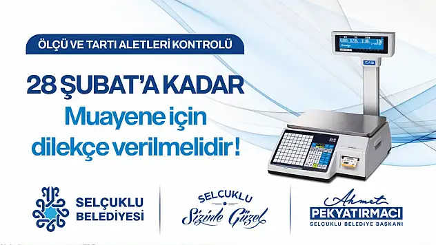 Ölçü ve tartı aleti kullananlar dikkat! Beyanname süresi doluyor
