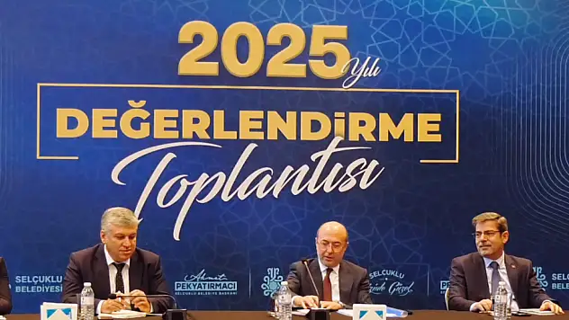 Selçuklu'da 'Altın Yıl': 2025 Yatırım ve Hizmetlerle Tamamlandı