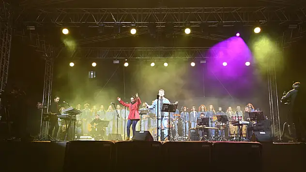 Selçuklu'da binlerce genç kış etkinliğinde buluştu