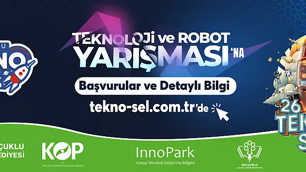 Selçuklu'da Teknosel Teknoloji Ve Robot Yarışması Heyecanı 3. Kez Yaşanacak