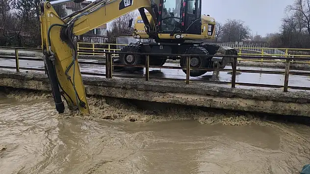 Seydişehir'de yağış sonrası çalışmalar sürüyor