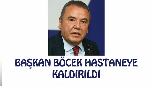 SON DAKİKA: Tutuklanan Muhittin Böcek Hastaneye Kaldırıldı