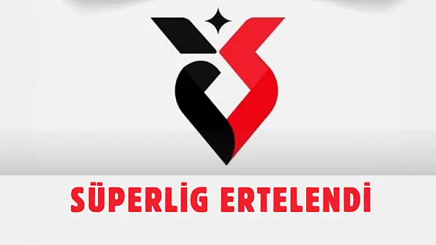 TFF Resmen Açıkladı: Süper Lig Ertelendi
