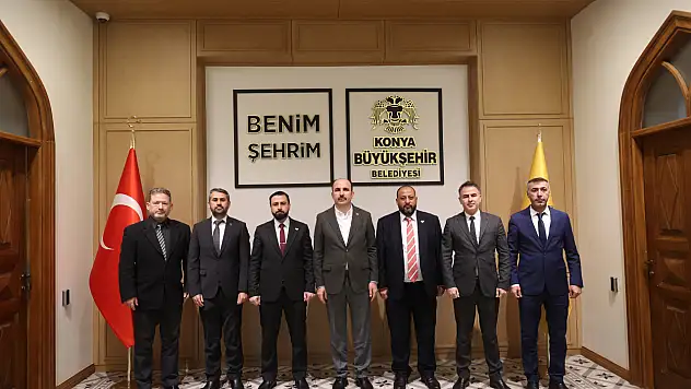 Suriyeli Heyet Başkan Altay'I Ziyaret Etti,