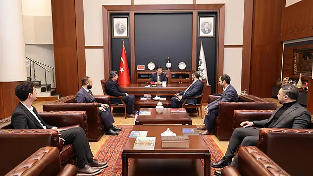 Ticarette Birlik Topluluğu'ndan Karatay Belediye Başkanı Hasan Kılca'ya Ziyaret