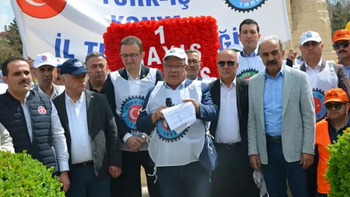 1 Mayıs Konya'da Emek ve Dayanışma Ruhu ile Kutlandı