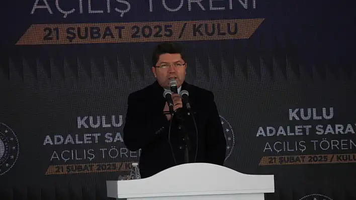 Adalet Bakanı Yılmaz Tunç: 'Hukuk Güvenliği Olmasa Türkiye Bu Noktaya Gelmezdi'