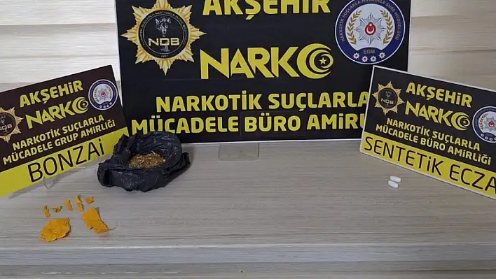 Akşehir'de uyuşturucu operasyonu: 9 gözaltı