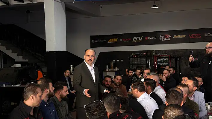 Başkan Altay'dan sanayide çalışan gençlere destek mesajı