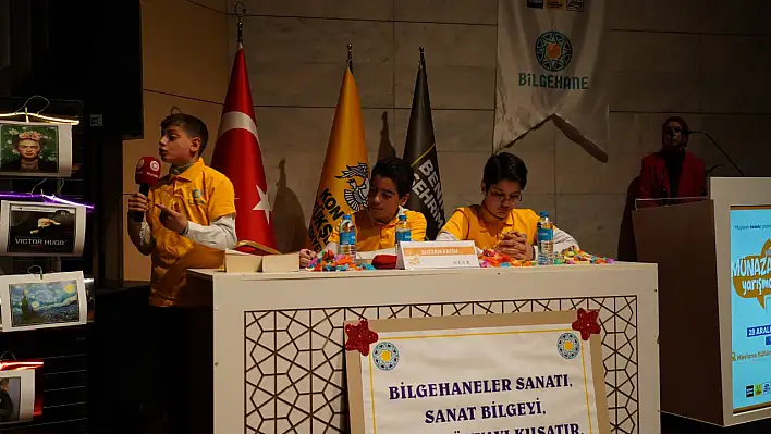 Bilgehane öğrencileri münazara yarışmasında bilgilerini sergiledi