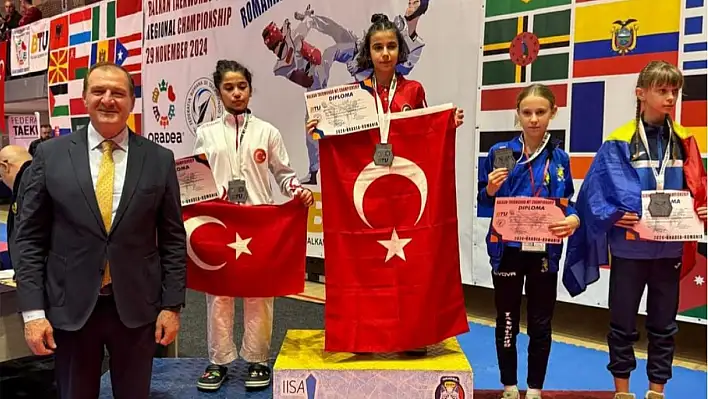 Büyükşehir Belediyesporlu Fatma Azra Kurt Balkan Şampiyonu Oldu