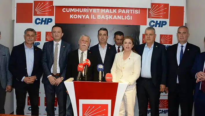 CHP Konya'da sahada: 'Afişlerimiz yırtılıyor, Emniyet'ten destek bekliyoruz'