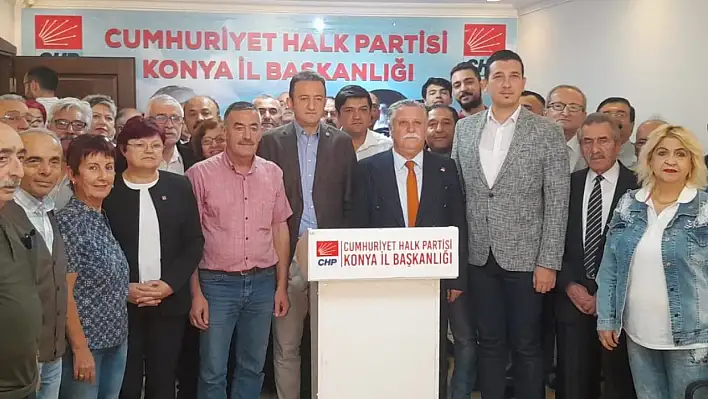 CHP Konya İl Başkanı Yaman, CHP Konya il başkanlığına yeniden aday