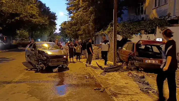 Çocuğa Çarpmamak İçin Manevra Yaptı: Ortalık Karıştı