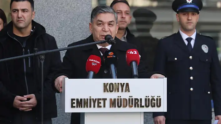 Emekli Olan Konya İl Emniyet Müdürü Karabulut İçin Veda Töreni Düzenlendi