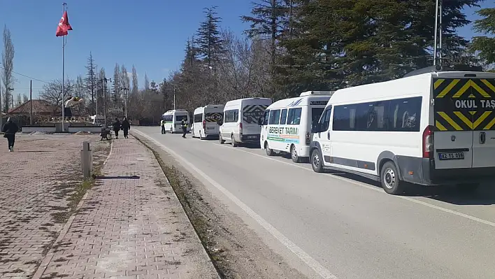 Ereğli'de Okul Servis Araçları Denetlendi