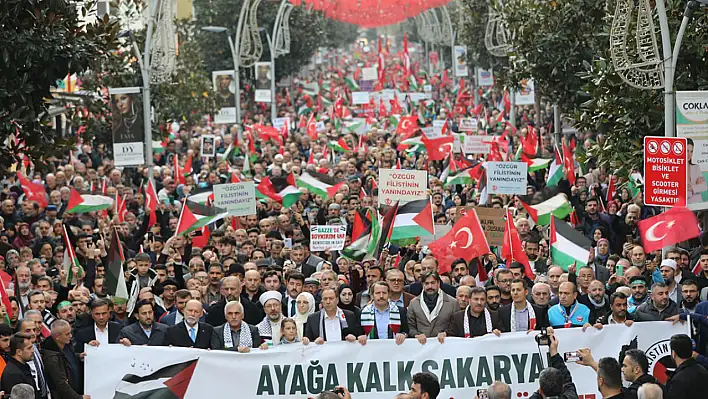 Gazze'ye Destek Yürüyüşü