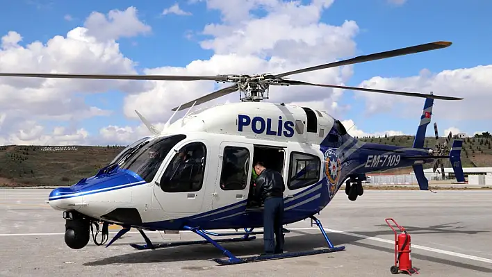 Helikopter Destekli Bayram Trafik Denetimi Yapılıyor