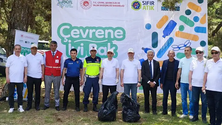 Hüyük'te öğrencilerden temiz çevre seferberliği