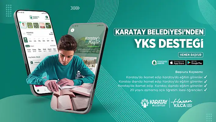 Karatay Belediyesi'nden YKS müjdesi: O ücreti belediye karşılıyor!