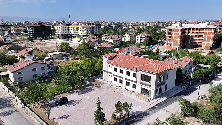 Karatay'daki aile sağlık merkezi açılışa gün sayıyor