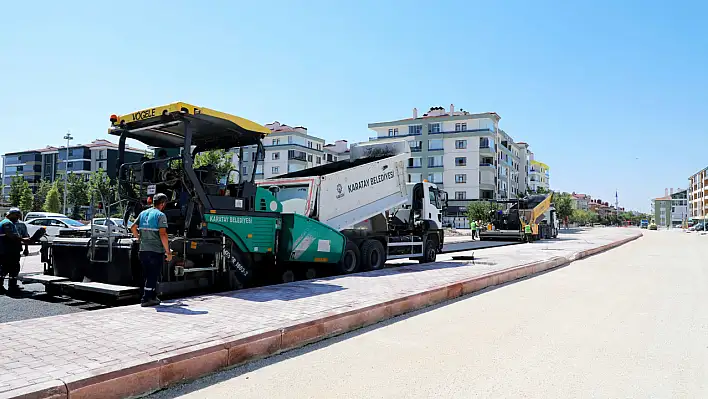 Karatay'ın Çehresi Değişiyor: Cadde ve Sokaklar Modernleşiyor