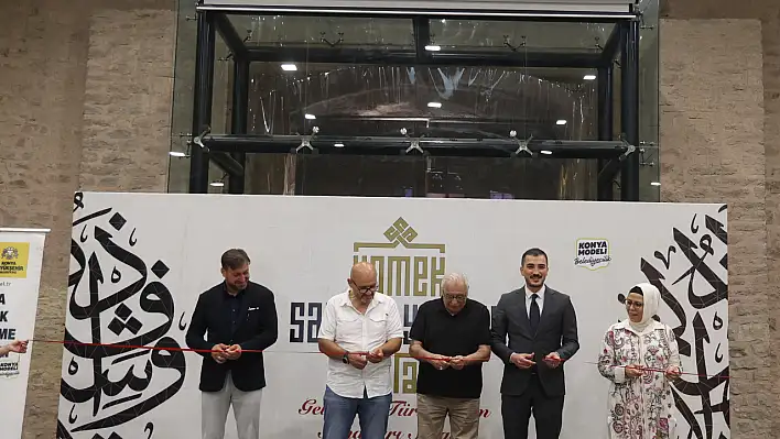 KOMEK'te 'Sanatla Yazılan Miras' Geleneksel Türk İslam Sanatları Sergisi Açıldı