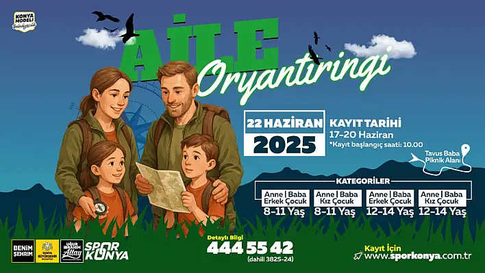 Konya Büyükşehir'den ailelere özel etkinlik: Bu fırsat kaçmaz!