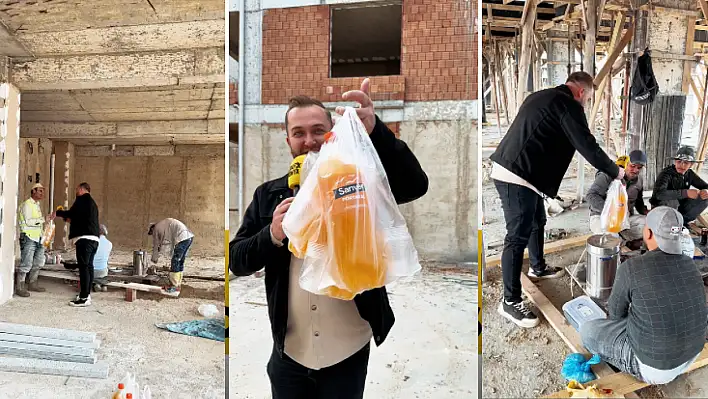 Konya'da 1 Mayıs Neşesi: İşçilere Sarıyer Sarı Kola Sürprizi