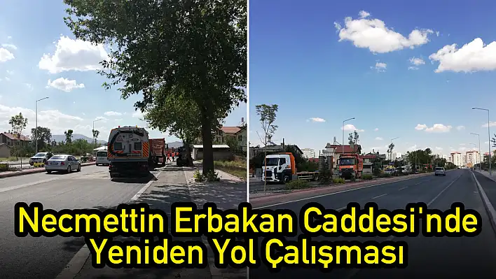 Konya'da 3 Ay Önce Yapılan Yol Yeniden Kazılıyor