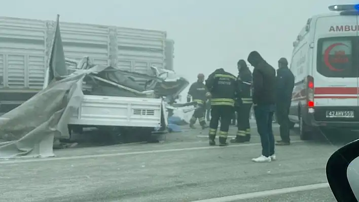 Konya'da Askeri araç kaza yaptı: 2 şehit, 2 asker yaralı