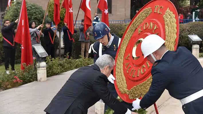 Konya'da Atatürk 10 Kasım etkinlikleri ile anıldı!