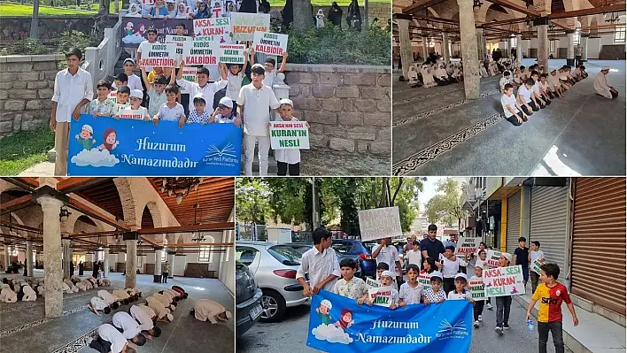 Konya'da 'Hayat Namazla Güzeldir' etkinliği düzenlendi!