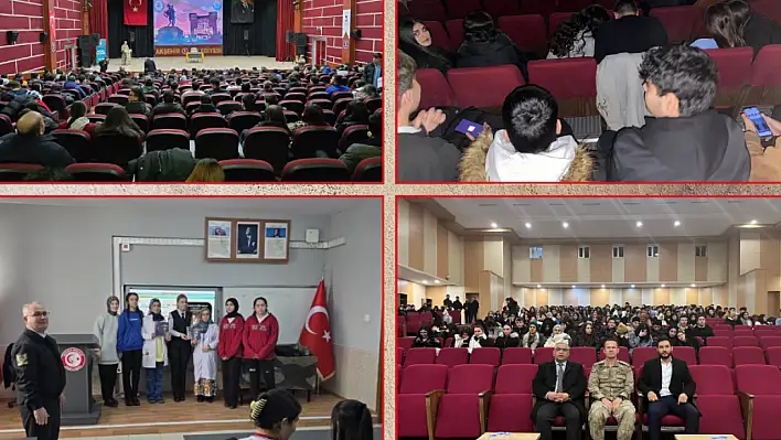Konya'da jandarma ekipleri öğrencilere mesleki bilgi verdi!