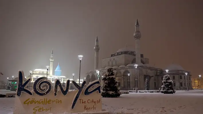 Konya'da kar alarmı: Çarşamba başlayacak, Perşembe akşamına kadar sürecek!