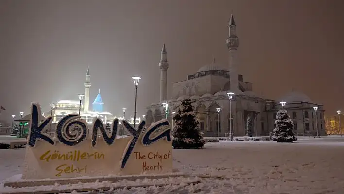 Konya'da kar alarmı: Sıcaklıklar hızla düşecek!