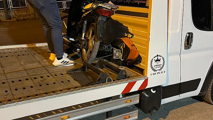 Konya'da Motosiklet Denetimleri Sıkılaşıyor: Çalıntı Araç Yakalandı