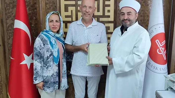 Konya'da Norveç vatandaşları müslüman oldu
