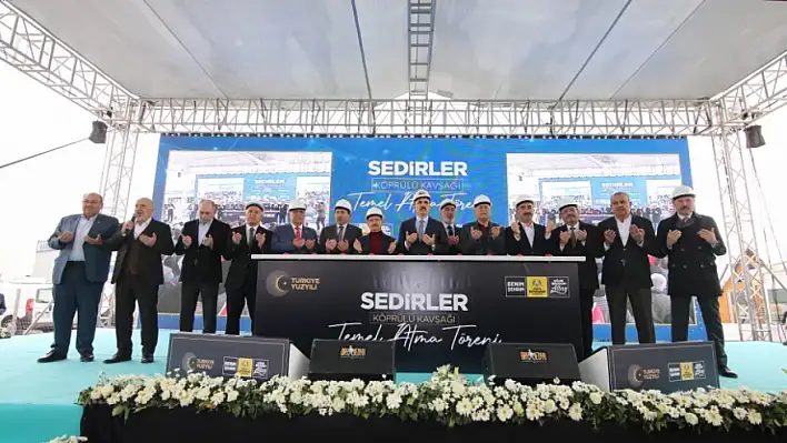 Konya'da Sedirler Köprülü Kavşağı'nın temeli atıldı