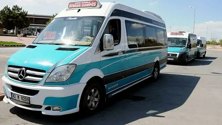 Konya'da şehir içi minibüs ve okul servis ücretlerine zam geldi