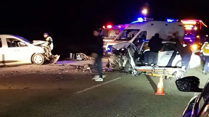 Konya'da trafik kazası 1 ölü, 6 yaralı