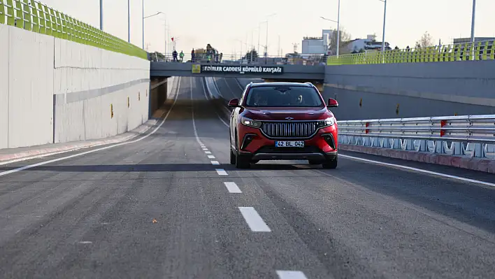 Konya'da Trafik Rahatlayacak: Sedirler Köprülü Kavşağı'nın Alt Geçidi Açıldı