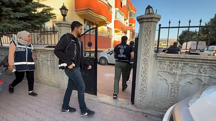 Konya'da uyuşturucuya geçit yok! 46 operasyon, 47 tutuklama