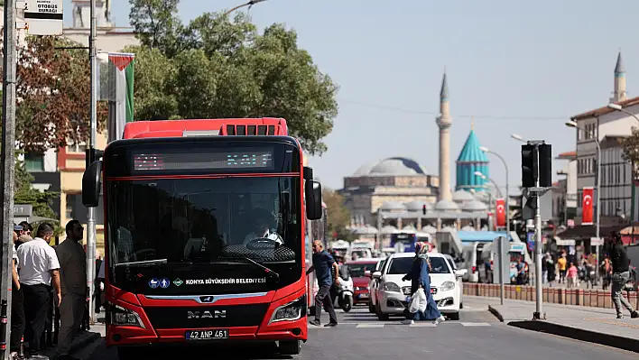 Konya'da YHT hattı tamamlandı, otobüs seferleri güncellendi