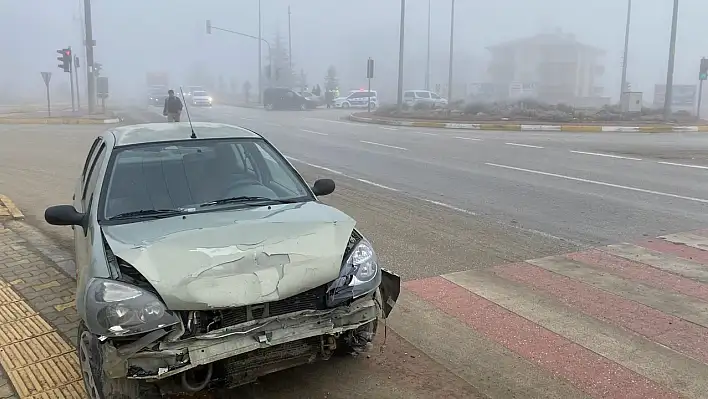 Konya'da Yoğun Sis Kazalara Sebep Oldu