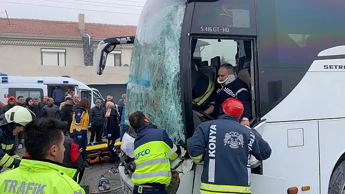 Konya'da Zincirleme Kaza 5 Yaralı